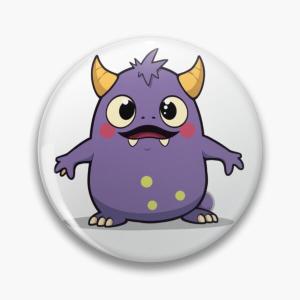Item preview, purple monster designed and sold by Marcas piratas y groseras.
