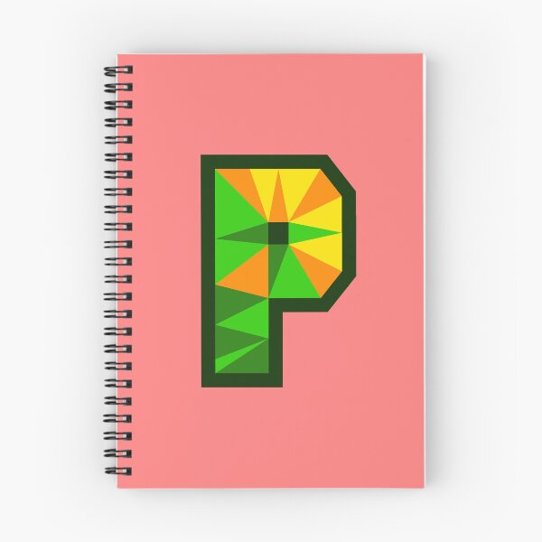 Item preview, My Type “P” Letter in Citrus Theme designed and sold by Artwork by Daniel Adams.