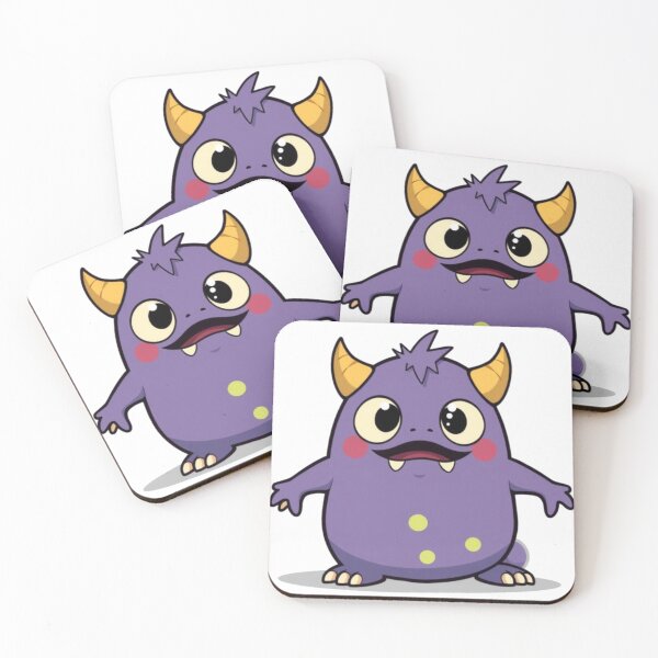 Item preview, purple monster designed and sold by Marcas piratas y groseras.
