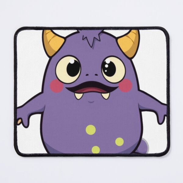 Item preview, purple monster designed and sold by Marcas piratas y groseras.