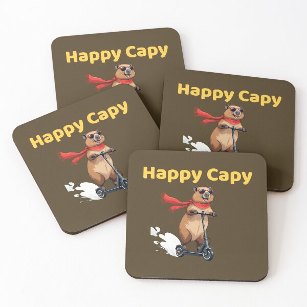 Item preview, Happy Capy designed and sold by BeeStylishTees.