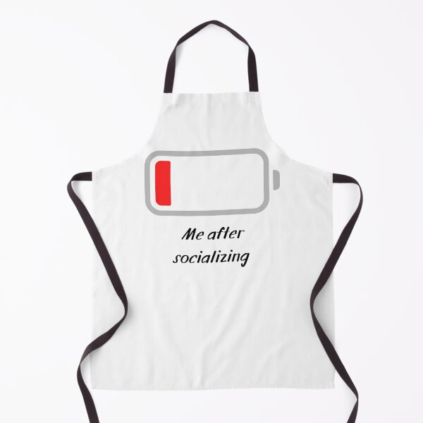 Item preview, Me After Socializing – Low Battery Humor designed and sold by Geafixy.