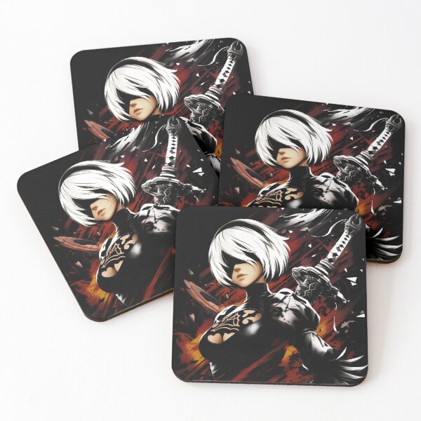 Item preview, 2B Nier Automata - Android Assassin Graphic Tee Design designed and sold by Senpaiwaves.