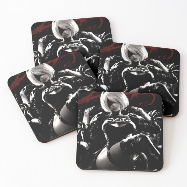 Item preview, 2B Nier Automata - Android Assassin Graphic Tee Design designed and sold by Senpaiwaves.