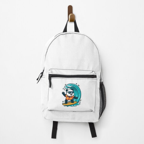 Item preview, Surfing Panda – Cool Beach Vibes Design designed and sold by OnPointOutfits.
