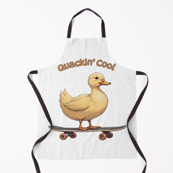 Item preview, Quackin’ Cool – Funny Skateboarding Duck Design designed and sold by Pixel--Threads.