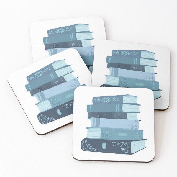 Item preview, Blue book stack designed and sold by MendaciousMina.