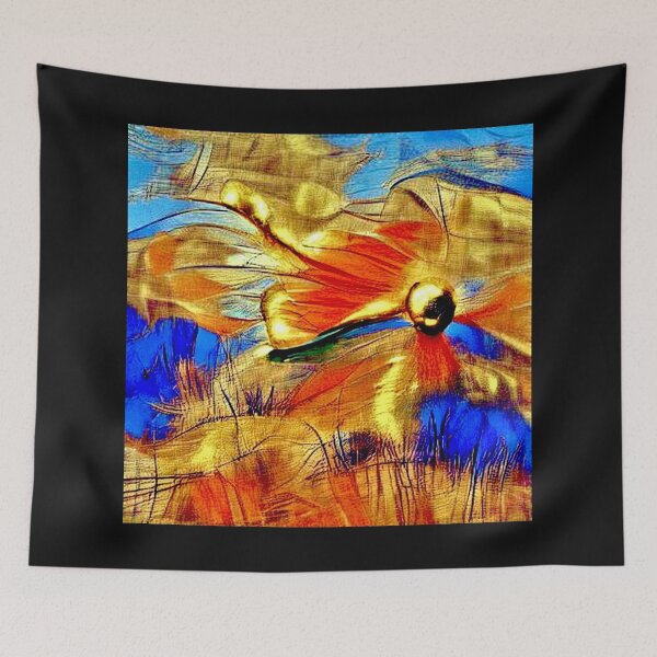 Item preview, The Garden series : abstract Daisies designed and sold by Helios Be. Lavsh.