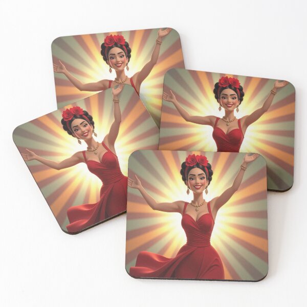 Item preview, Fiery Muse Inspired by Latin art and solar energy. Pure expression in color and form. designed and sold by FotoworldEdel.