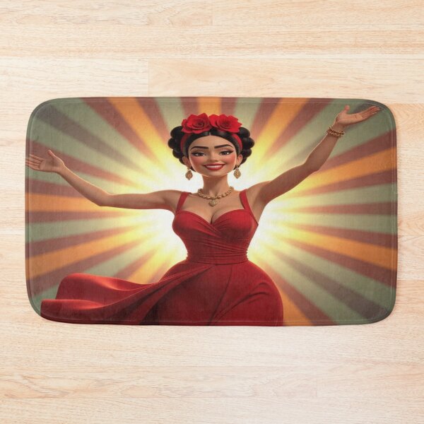 Item preview, Fiery Muse Inspired by Latin art and solar energy. Pure expression in color and form. designed and sold by FotoworldEdel.