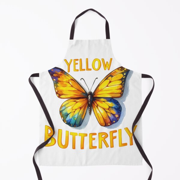 Item preview, Yellow Butterfly Wallpaper designed and sold by clarkfraser.