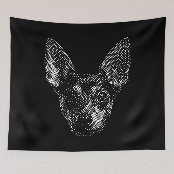Item preview, Dog Portrait – Stipple Dot Art designed and sold by artomazo.