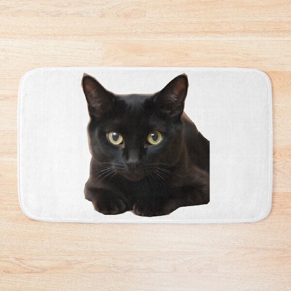 Item preview, Black Cat with Green Eyes – Realistic Cat Portrait designed and sold by RAKO13.