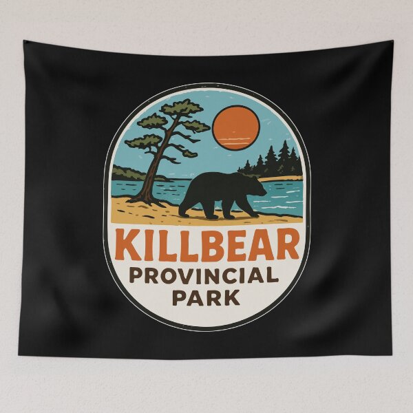 Item preview, Killbear National Park Vintage designed and sold by TomFrontierArt.