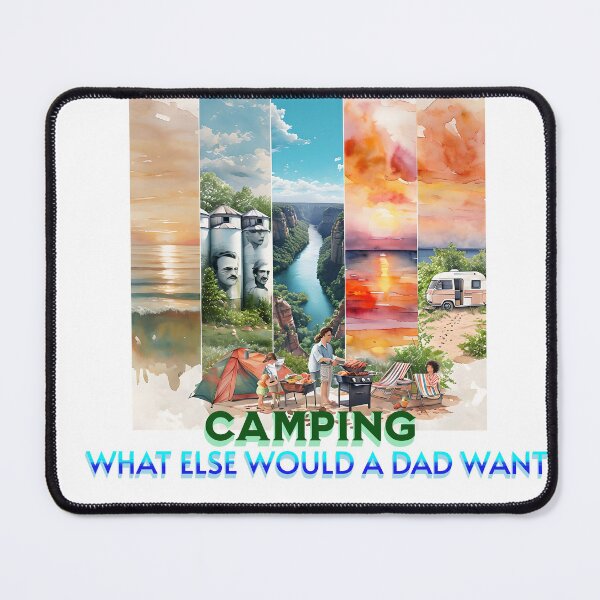 Item preview, Rustic Camping - Outdoors Adventure designed and sold by ArtisticDesignsbyLinda.