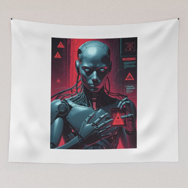 Item preview, AI Threat – Warning for the Future designed and sold by smitke.