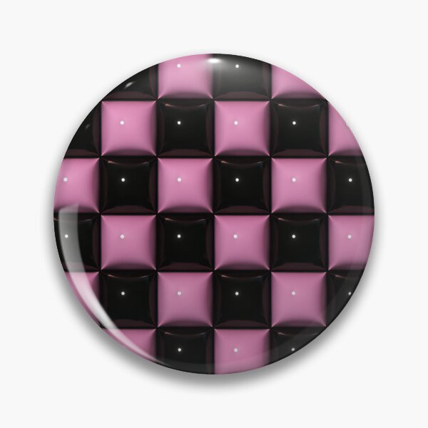 Item preview, Pink & Black Gloss Grid designed and sold by Kaleidoscope Print.