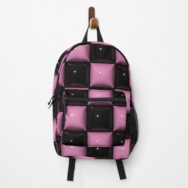 Item preview, Pink & Black Gloss Grid designed and sold by Kaleidoscope Print.
