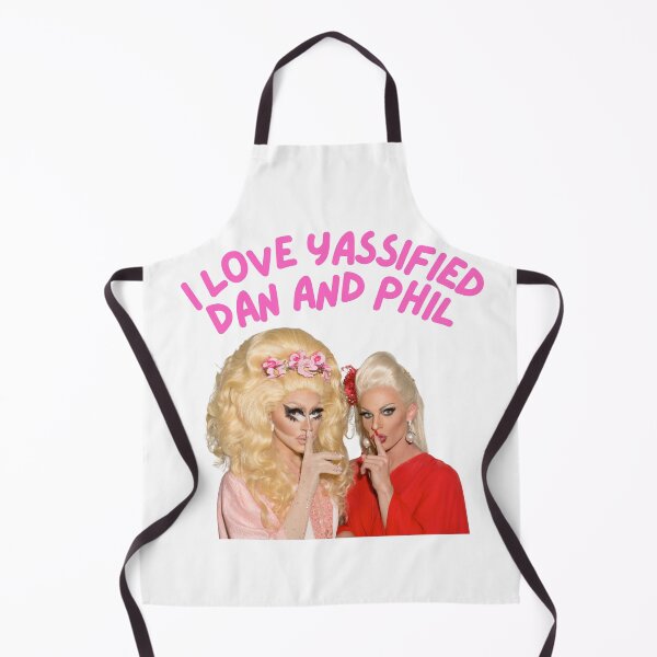 Item preview, trixie and katya are yassified dan and phil decal  designed and sold by namednadine.