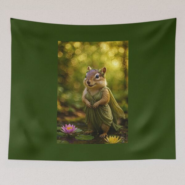 Item preview, Chipmunk Lady of the Lake designed and sold by Tridentulus.