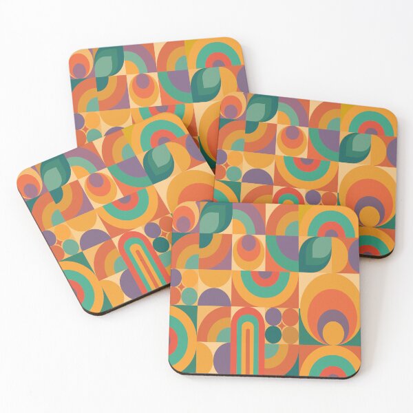 Item preview, Vibrant Vintage Geometry designed and sold by Estefani Gomez.