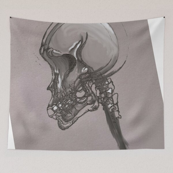 Item preview, Wonky skull designed and sold by Glenbobagins.