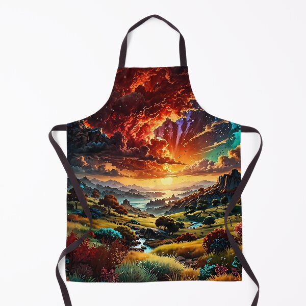 Item preview, Valley of the Blazing Sky designed and sold by PixelParadies.