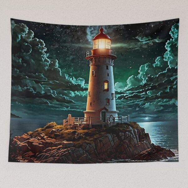 Item preview, The lonely lighthouse designed and sold by PixelParadies.