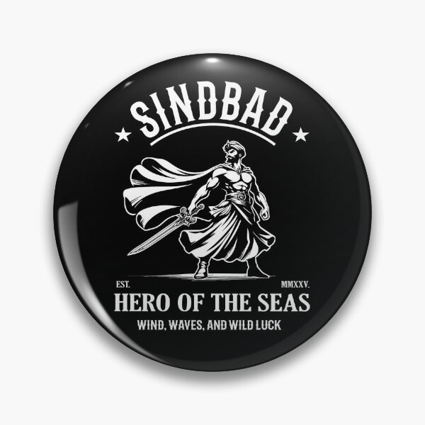 Item preview, Sinbad, Hero of the Seas – Adventure & Legend designed and sold by RetroMaritalArt.