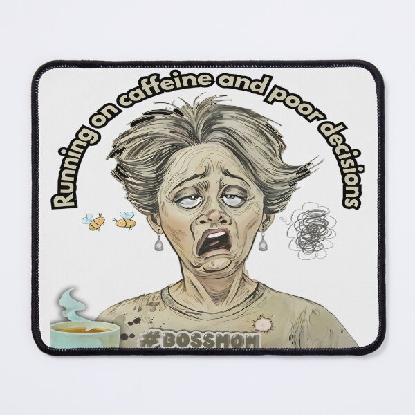 Item preview, Running on Caffeine and Poor Decisions designed and sold by gleefulme.