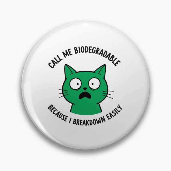 Item preview, Biodegradable, feeling a bit green, breakdown, Funnyfits70, retro, vintage, meme, funny, humor designed and sold by FunnyFits70.