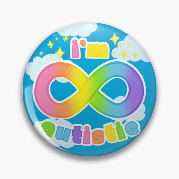 Item preview, I’m Autistic (cloud background) designed and sold by marybeebooks.