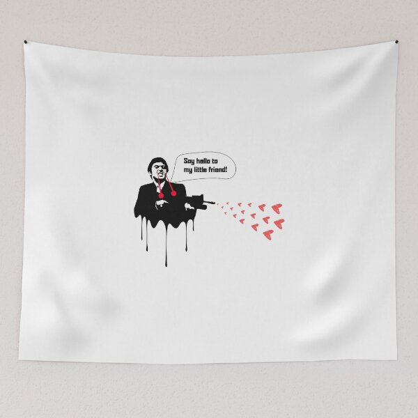 Item preview, Say hi to my little friend! - Red Hearts designed and sold by AMCshoppingg.
