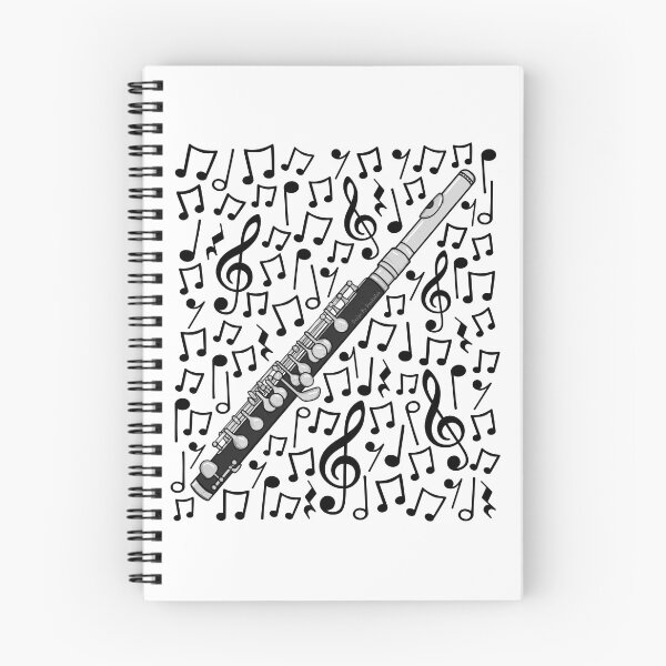 Item preview, Piccolo Musical Notes Music Teacher Piccoloist Woodwind Musician designed and sold by doodlerob.