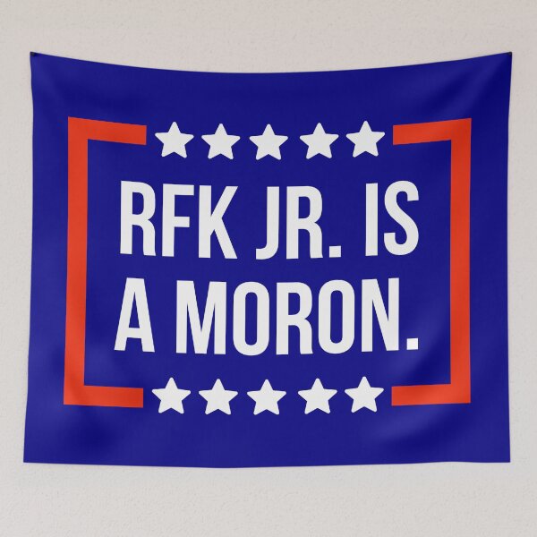 Item preview, RFK Jr. is a moron  designed and sold by Rachel the Artist .