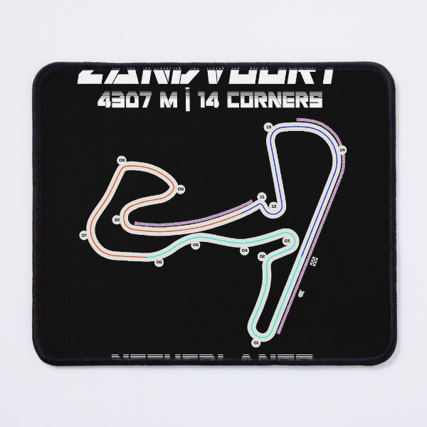 Item preview, Zandvoort Circuit - Netherlands pays bas hollande néerlandaisTrack Map Photographic Dutch Grand Prix Gifts designed and sold by RyanTee-Awesome.