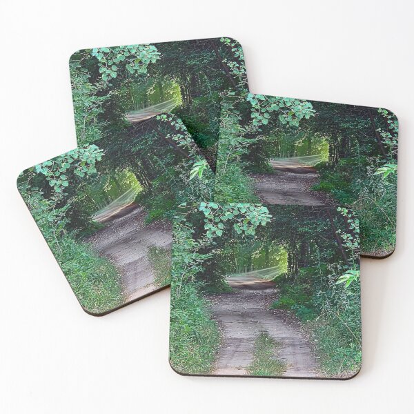 Item preview, Sunbeams On a Dirt Road in a Summer Forest designed and sold by Maria Dryfhout.