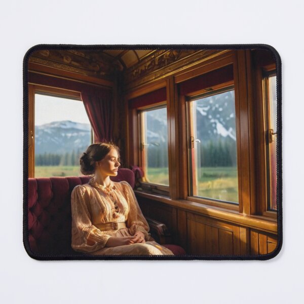 Item preview, Victorian Woman’s Journey by Rail designed and sold by BlareBlare.