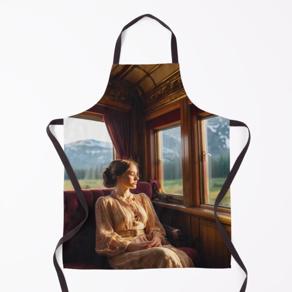 Aperçu de l'œuvre Victorian Woman’s Journey by Rail créée et vendue par BlareBlare.
