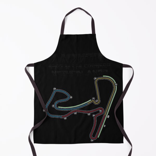 Item preview, Netherlands Zandvoort Circuit pays bas hollande néerlandaisTrack Map Grand Prix Gifts designed and sold by RyanTee-Awesome.
