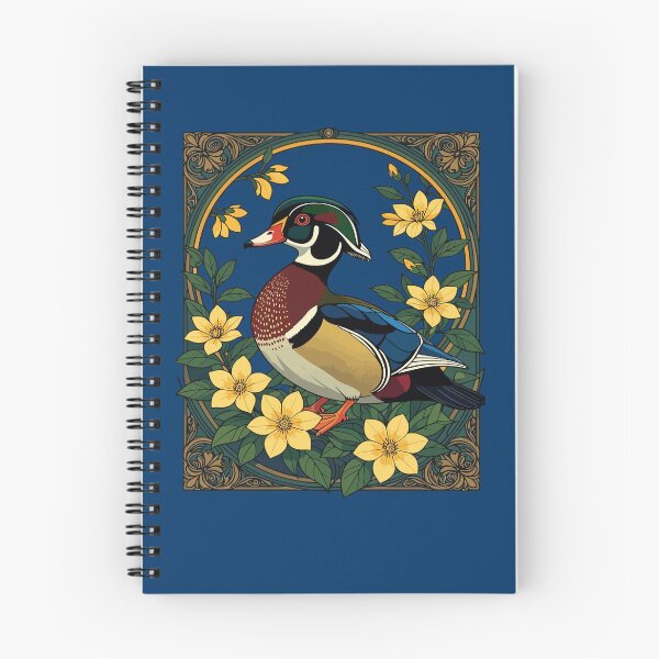 Item preview, Wood Duck and Jasmine Flowers designed and sold by taiche.
