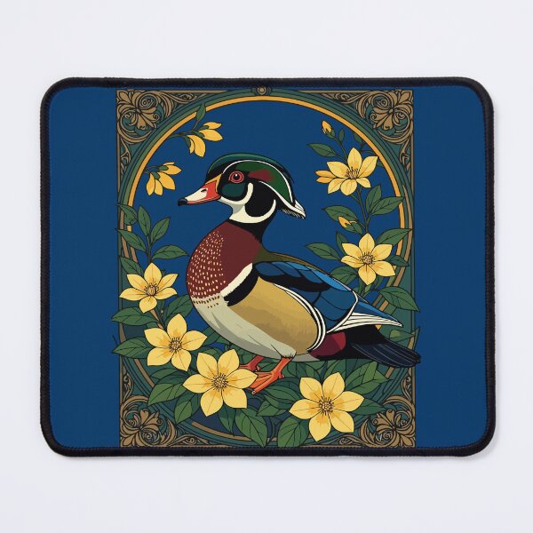 Item preview, Wood Duck and Jasmine Flowers designed and sold by taiche.