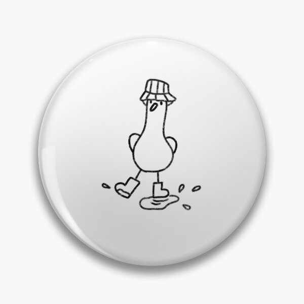 Item preview, waddling duck in rain designed and sold by kekescottage.