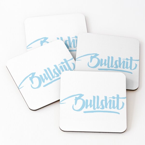Item preview, Bullshit – Blue Brush Script Typography designed and sold by andry01.
