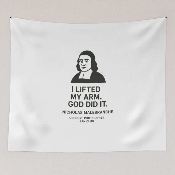 Item preview, Obscure Philosopher Fan Club: Nicholas Malebranche designed and sold by Grand Illusions.