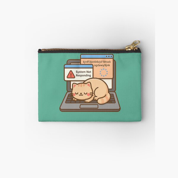 Item preview, Cat Sleeping on Laptop  designed and sold by AnotherFemaleHuman.