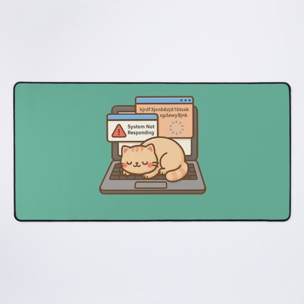 Item preview, Cat Sleeping on Laptop  designed and sold by AnotherFemaleHuman.