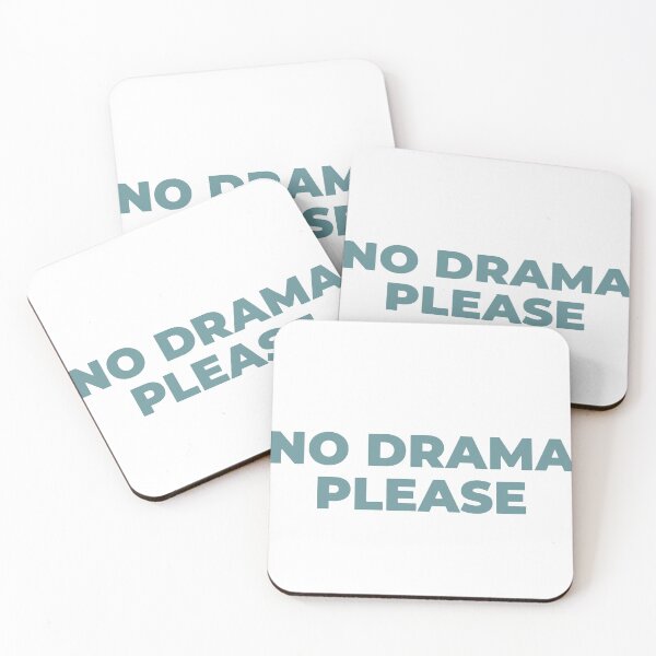 Item preview, No Drama Please – Minimalist Peaceful Statement Design designed and sold by andry01.