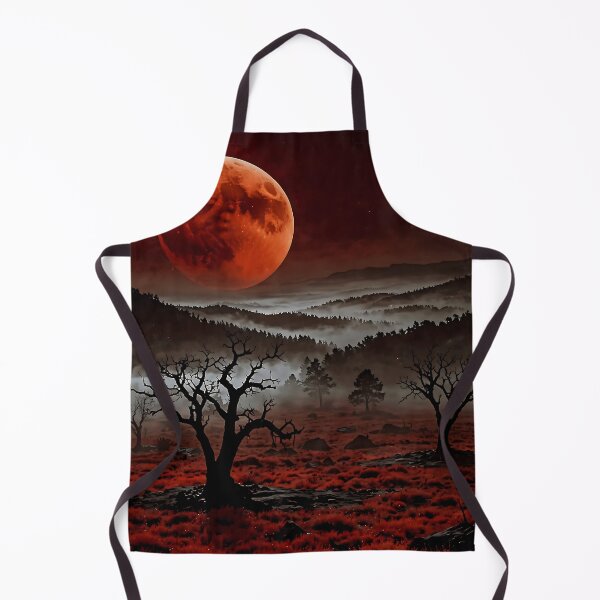 Item preview, Blood Moon over the Cursed Land designed and sold by PixelParadies.
