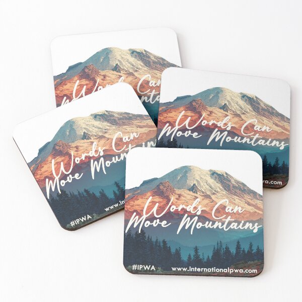 Item preview, Words Can Move Mountains - Writer Inspiration designed and sold by PropheticWriter.